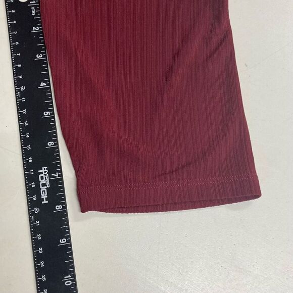 DANA BUCHMAN‎ Women’s Top Size Medium Wine Short Sleeves - Picture 7 of 8